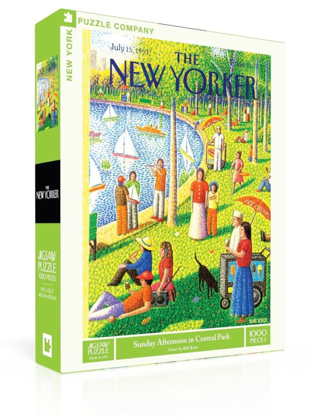 Puzzle Sunday Afternoon in Central Park 1000 pieces New York Puzzle Company